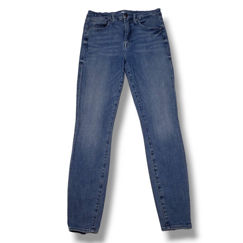 Good American‎ Good Waist Skinny Jeans Womens 8 Ripped High Waist
